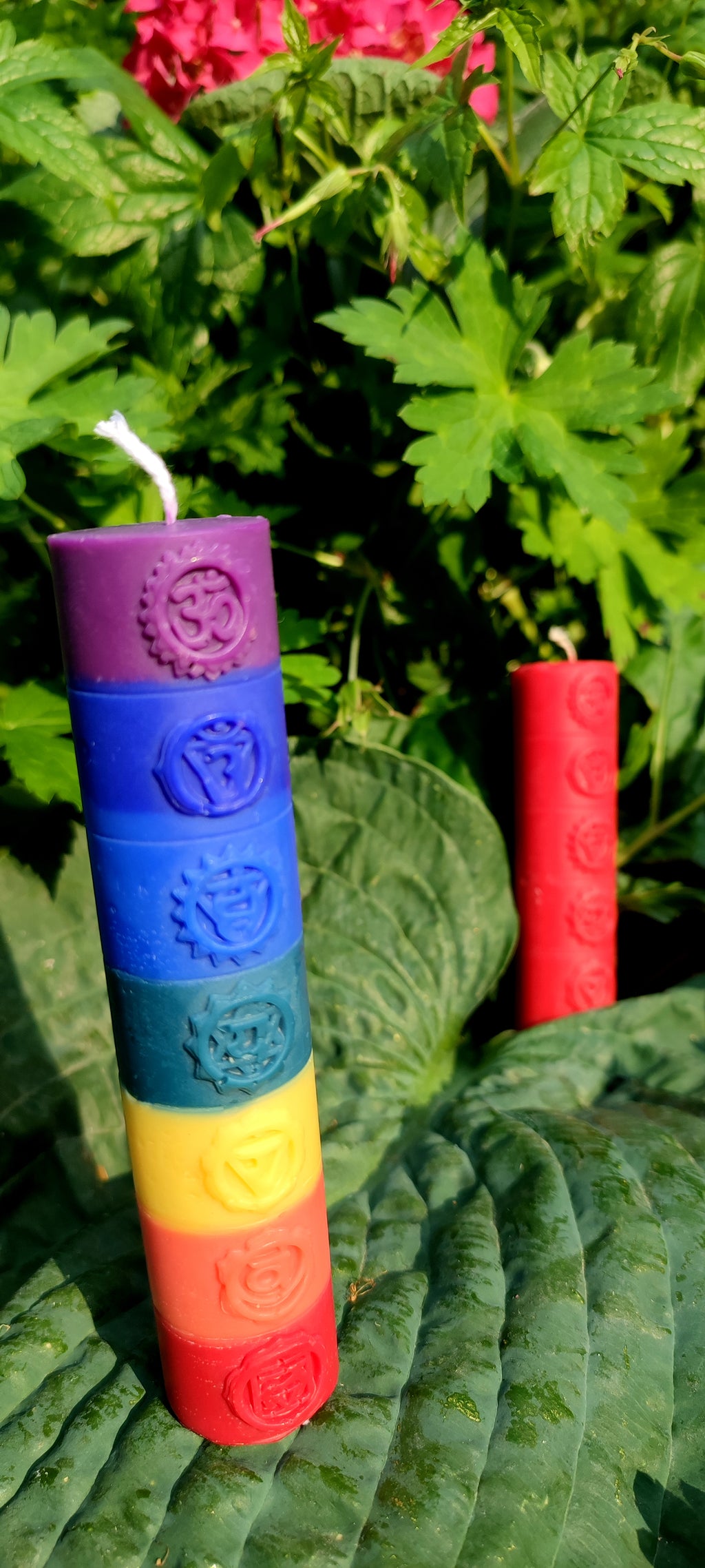 Bougie Tour Chakra — Équilibrage Global
