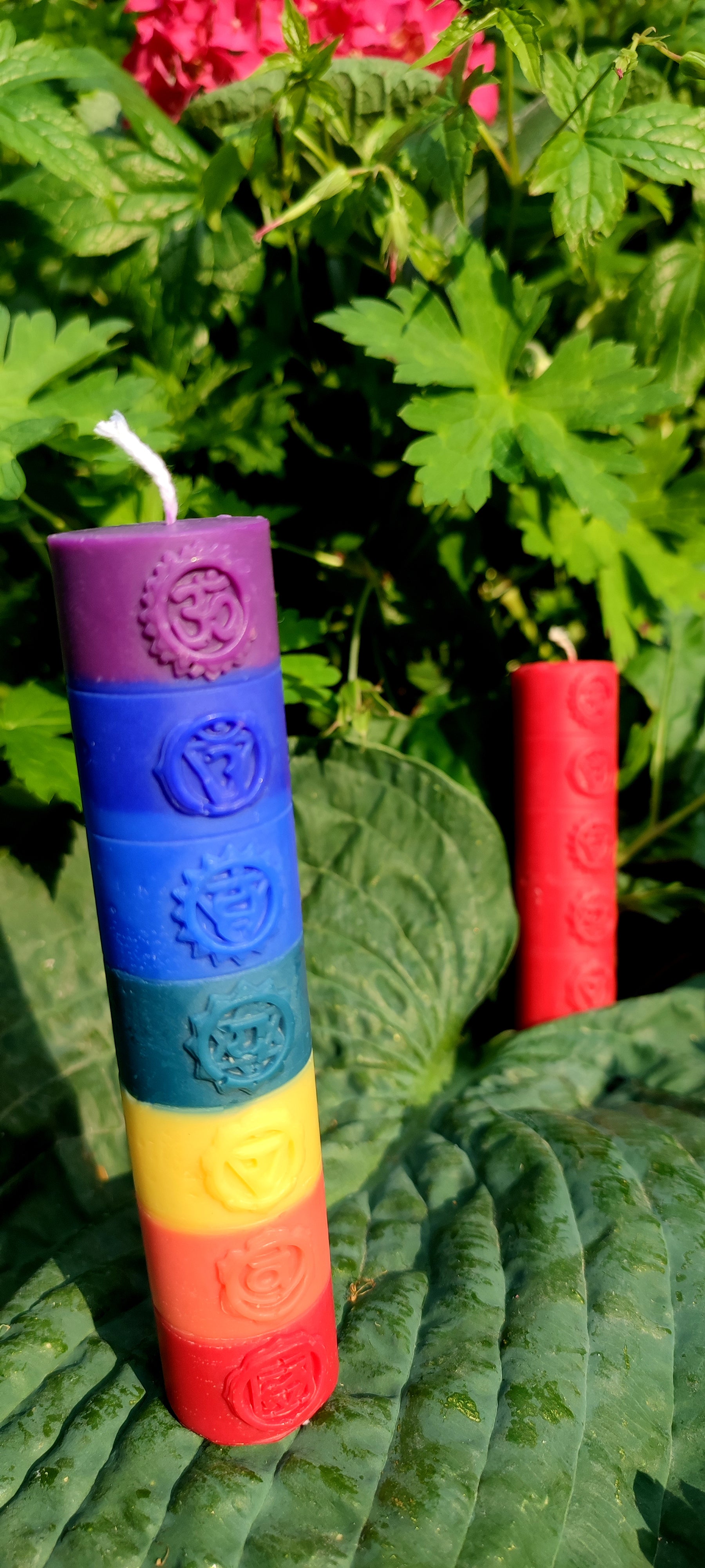 Bougie Tour Chakra — Équilibrage Global