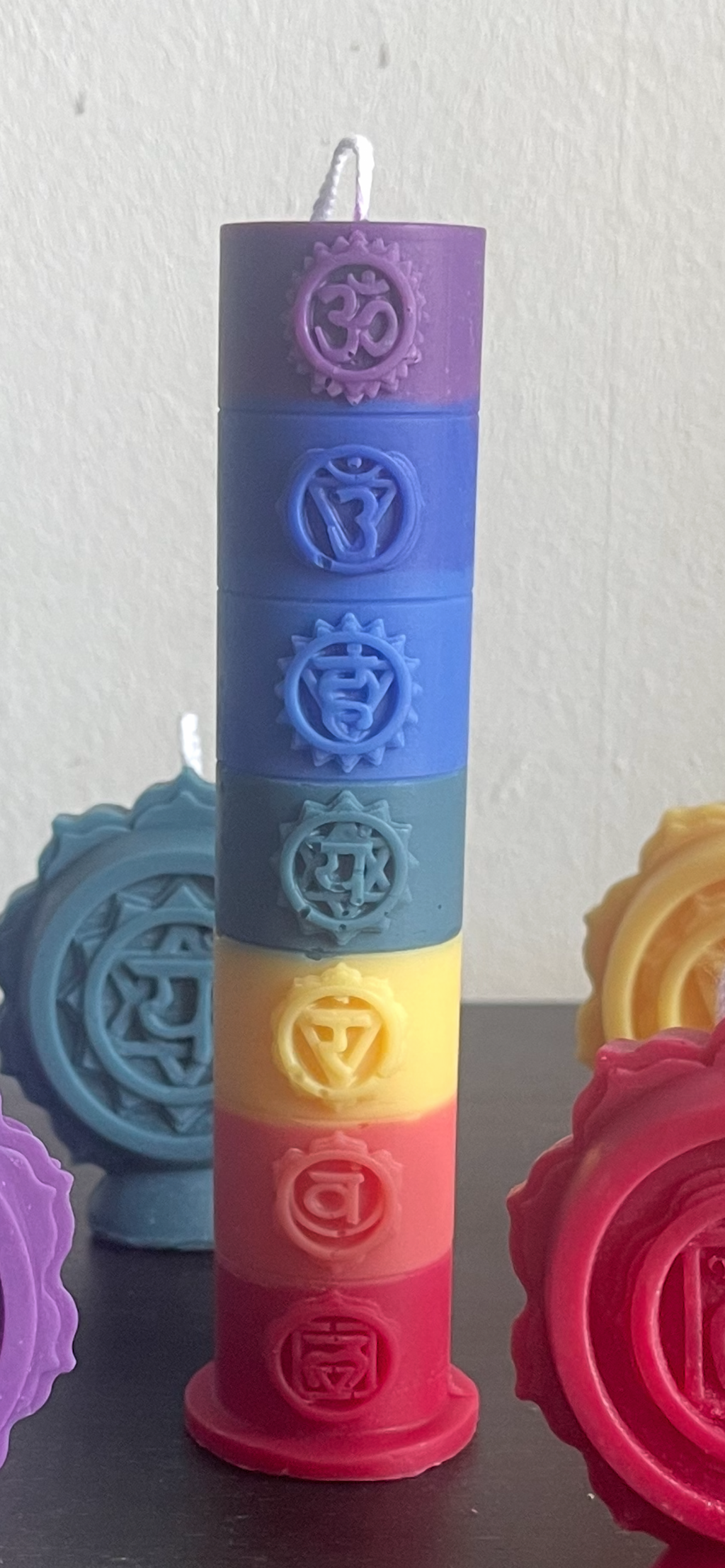 Bougie Tour Chakra — Équilibrage Global