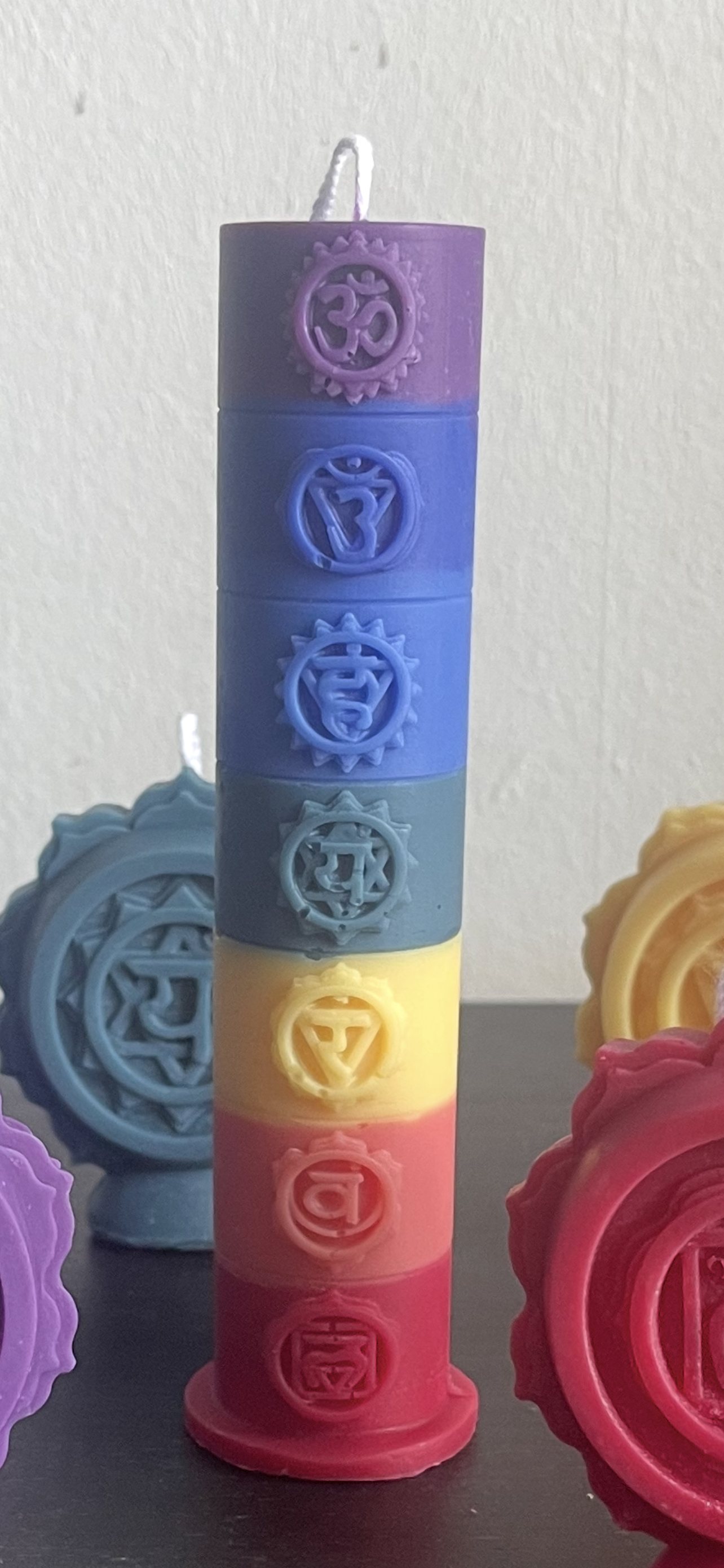 Bougie Tour Chakra — Équilibrage Global
